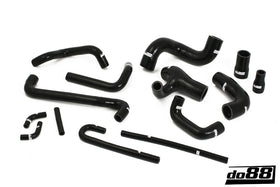 do88 86-92 BMW M3 S14B23/S14B23 Evo II/S14B23 Evo III (E30) Coolant Hoses - Black