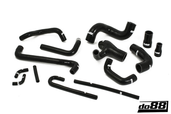 do88 86-92 BMW M3 S14B23/S14B23 Evo II/S14B23 Evo III (E30) Coolant Hoses - Black