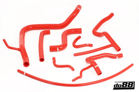 do88 SAAB 900 Turbo T8 81-89 Coolant Hoses Red