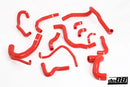 do88 98-02 Audi S4/RS4 2.7L BiTurbo (B5) Radiator Hoses - Red-1