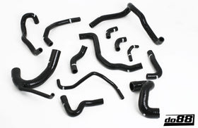 do88 98-02 Audi S4/RS4 2.7L BiTurbo (B5) Radiator Hoses - Black