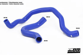 do88 Volvo S60/V70/XC70 D5 01-06 Radiator Hoses Blue - 0