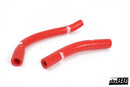 do88 SAAB 900 Turbo 86-93 Throttle Body Preheating Hoses Red-1