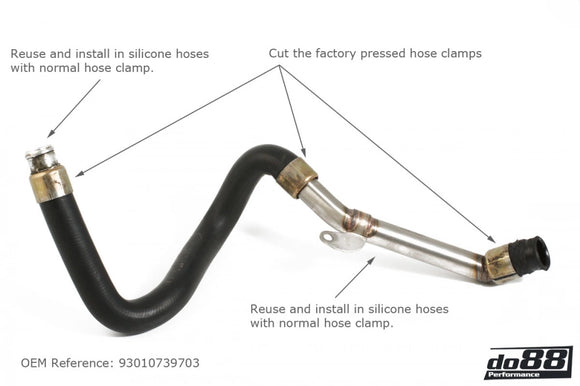 do88 Porsche 964 Turbo Oil Hoses