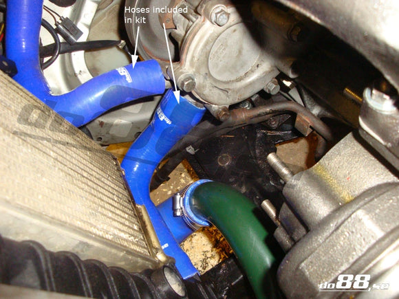 do88 SAAB 9000 Turbo 94-98 Coolant Hoses Blue