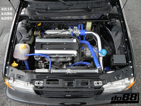 do88 SAAB 9000 Turbo 94-98 Coolant Hoses Blue