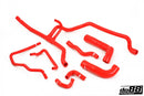 do88 90-96 BMW 320/325 2.0L/2.5L (E36) Coolant Hoses - Red-1