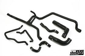 do88 90-96 BMW 320/325 2.0L/2.5L (E36) Coolant Hoses - Black