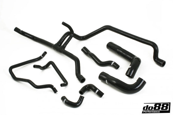 do88 90-96 BMW 320/325 2.0L/2.5L (E36) Coolant Hoses - Black