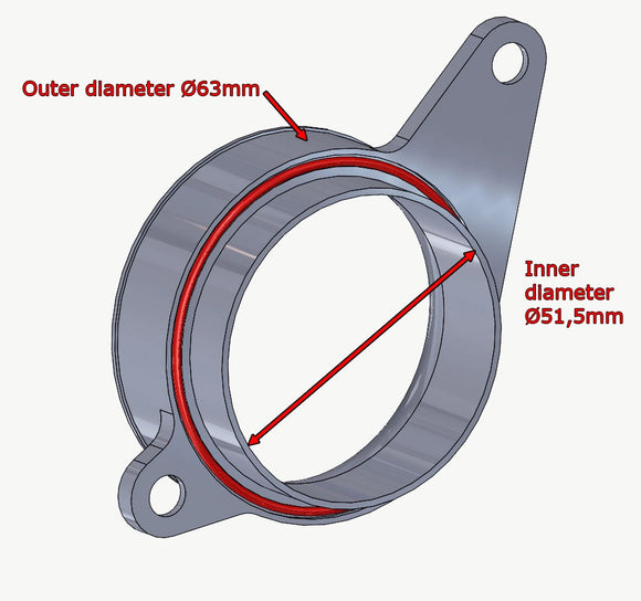do88 Porsche 911 Turbo (991) 2013- Turbo Inlet Hoses