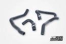 do88 Audi/Seat/Volkswagen 2.0T (MQB) Remote Radiator Coolant Hoses (Right) - Black-1