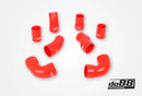 do88 02-04 Audi RS6 4.2L BiTurbo (C5) Pressure Hoses - Red-1