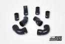 do88 02-04 Audi RS6 4.2L BiTurbo (C5) Pressure Hoses - Black-1