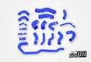 do88 02-04 Audi RS6 4.2L BiTurbo (C5) Coolant Hoses - Blue-1