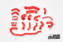do88 02-04 Audi RS6 4.2L BiTurbo (C5) Coolant Hoses - Red-1