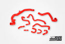 do88 Volvo S60/V60/V70/XC70/S80 T4 T5 2.5FT Automatic 07-16 Coolant Hoses Red-1