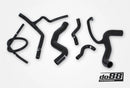 do88 Volvo 740 780 960 Turbo 16V Coolant Hoses Black-1