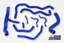 do88 SAAB 9-5 2.8T Turbo6 10-11 Coolant Hoses Blue-1