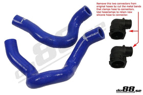 do88 SAAB 9-5 2.8T Turbo6 10-11 Coolant Hoses Black - 0