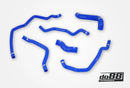 do88 BMW 320/323/325/328/330 (E46) Coolant Hoses - Blue-1
