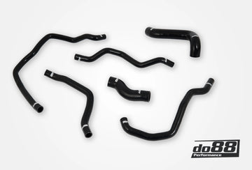 do88 BMW 320/323/325/328/330 (E46) Coolant Hoses - Black