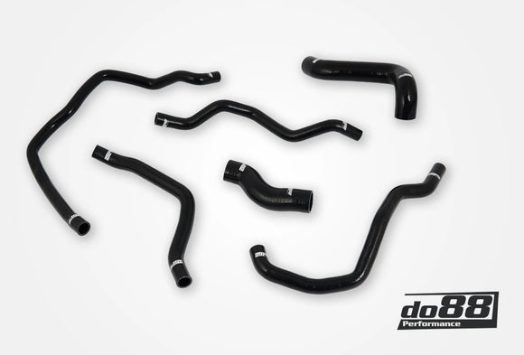 do88 BMW 320/323/325/328/330 (E46) Coolant Hoses - Black