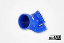do88 01-06 BMW 330i 3.0L M54B30 (E46) Throttle Body Hose - Blue-1