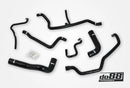 do88 91-96 BMW 525i/525ix (E34) Coolant Hoses - Black-1