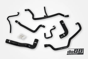 do88 91-96 BMW 525i/525ix (E34) Coolant Hoses - Black