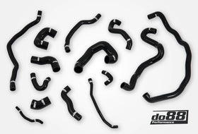 do88 07-10 BMW 135i/335i N54 (E82/E88/E9X) Coolant Hoses - Black