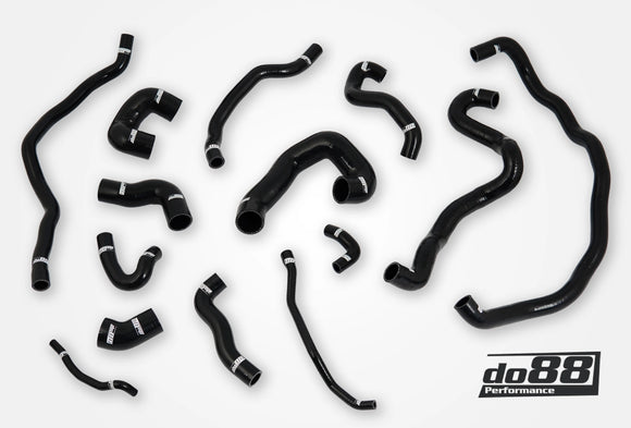 do88 07-10 BMW 135i/335i N54 (E82/E88/E9X) Coolant Hoses - Black