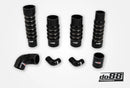 do88 00-02 Audi RS4 Quattro 2.7L BiTurbo (B5) Pressure Hoses - Black-1