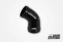 do88 01-06 BMW 330i 3.0L M54B30 (E46) Inlet Hose - Black-1