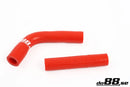 do88 Volvo Hoses for Turbocooling Red-1