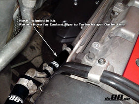 do88 Volvo Hoses for Turbocooling Black - 0