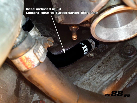 do88 Volvo Hoses for Turbocooling Black