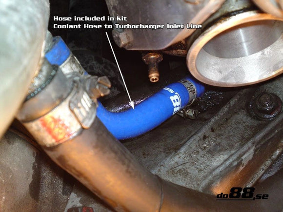 do88 Volvo Hoses for Turbocooling Blue