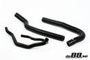 do88 Volvo 740/940 (w/T5 Engine) Coolant Hoses Black-1