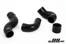 do88 Volvo 700/900 Turbo (w/o AC) Pressure Hoses Black-1