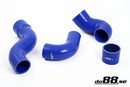 do88 Volvo 700/900 Turbo (w/o AC) Pressure Hoses Blue-1