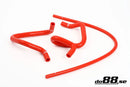 do88 Volvo 940 92-98 Coolant Hoses Complement Red-1