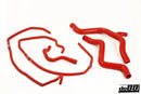 do88 Volvo C30/C70/S40/V50 Turbo 04-13 Coolant Hoses Red-1