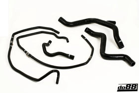 do88 Volvo C30/C70/S40/V50 Turbo 04-13 Coolant Hoses Black
