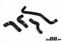 do88 Volvo C30/C70/S40/V50 Turbo 04-13 Heater Hoses Black-1