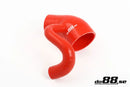 do88 Volvo 850/S70/V70 3in-2.25in Throttle Body Hose Red-1