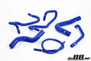 do88 Volvo 960/SV90 Coolant Hoses Blue-1
