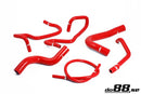 do88 Volvo 960/SV90 Coolant Hoses Red-1