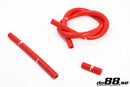 do88 Volvo V70N/S60 01-08 Brake Vacuum Hoses Red-1