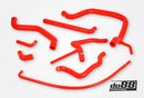 do88 SAAB 900 Turbo 16 84-93 Coolant Hoses Red-1