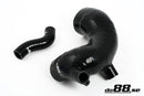 do88 90-92 Audi S2 2.2T (3B) Turbo Inlet Hose - Black-2